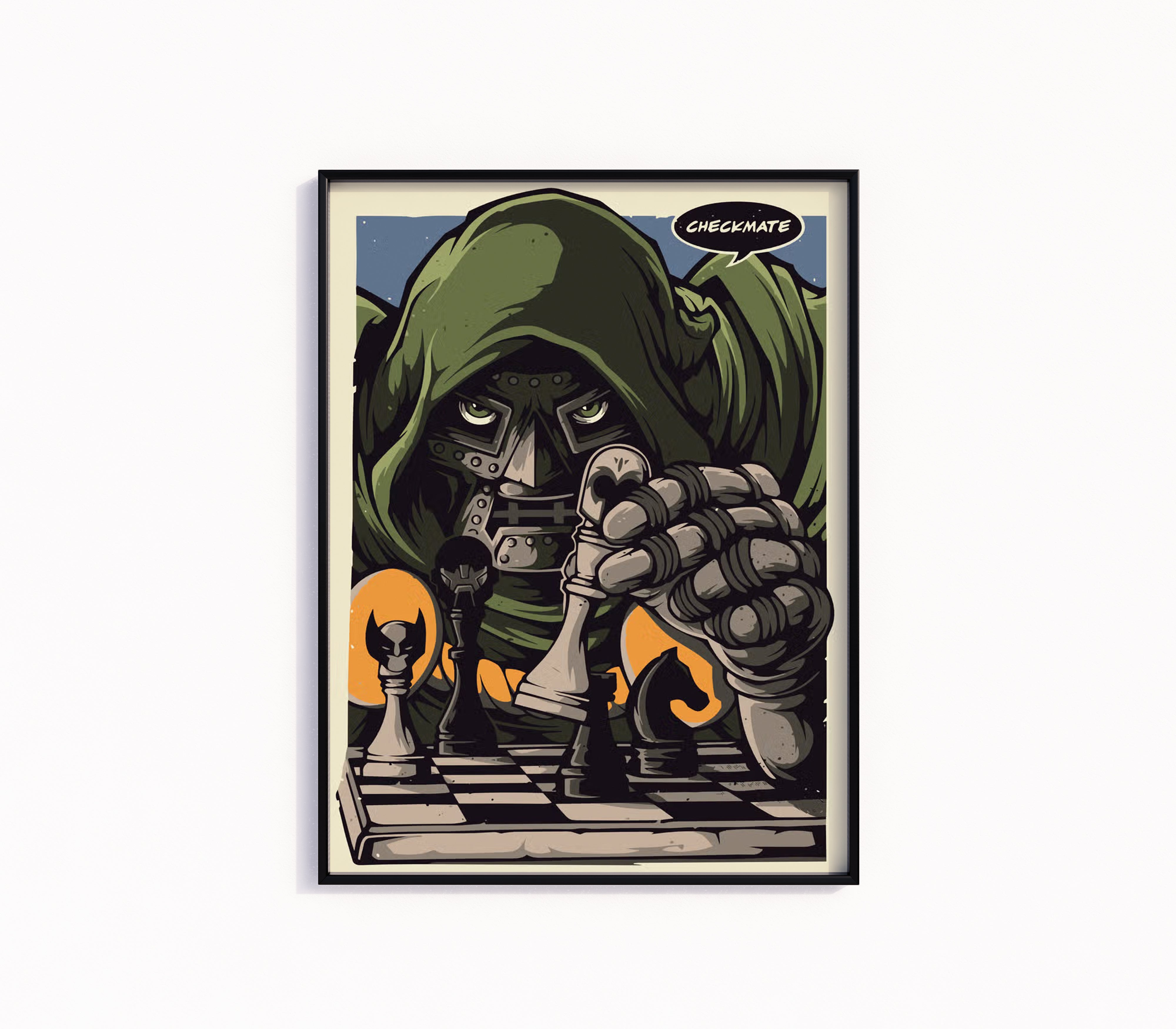 MF Doom Poster Print – Rapper Posters
