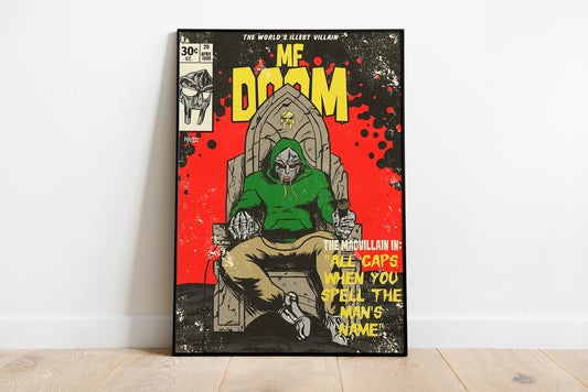 MF Doom Poster Print