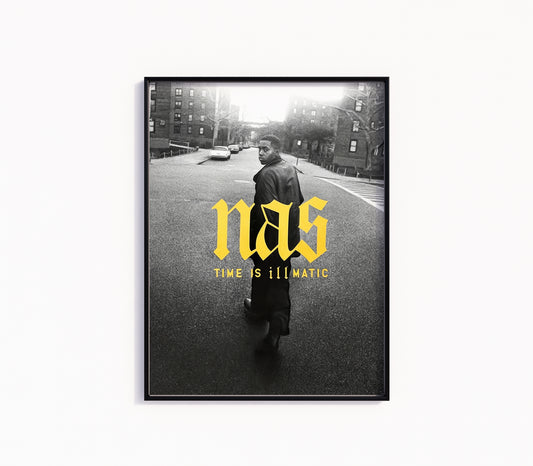 Nas Rapperl Letters NAS – Rapper Posters