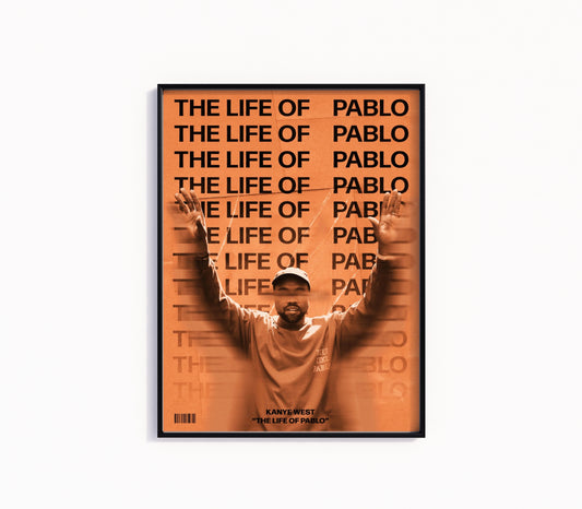 Kanye West "The Life Of Pablo" Poster Print