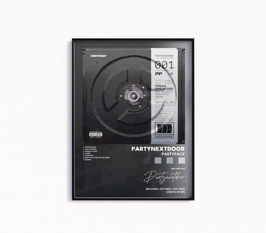 PARTYNEXTDOOR "Party Pack" Album Poster