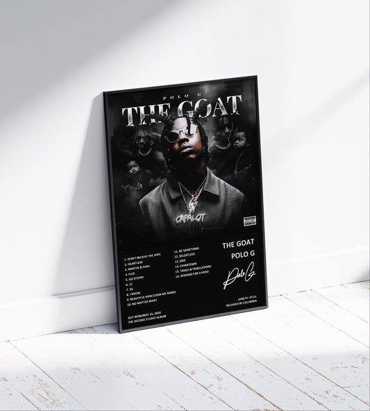 Polo G 'The Goat' Album Poster