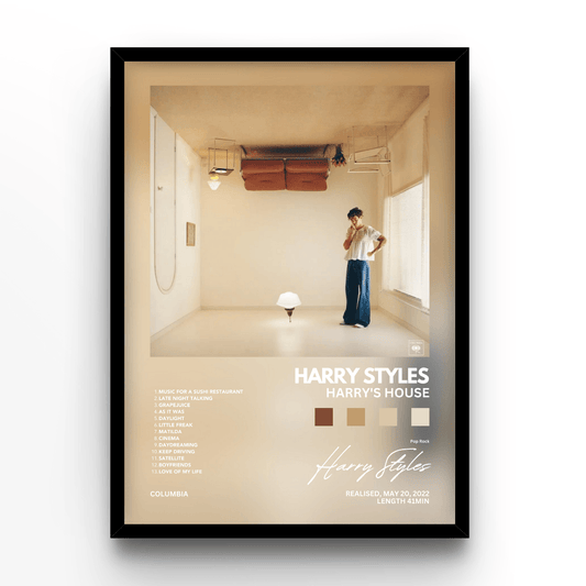 Harry Styles "Harry's House" Album Poster