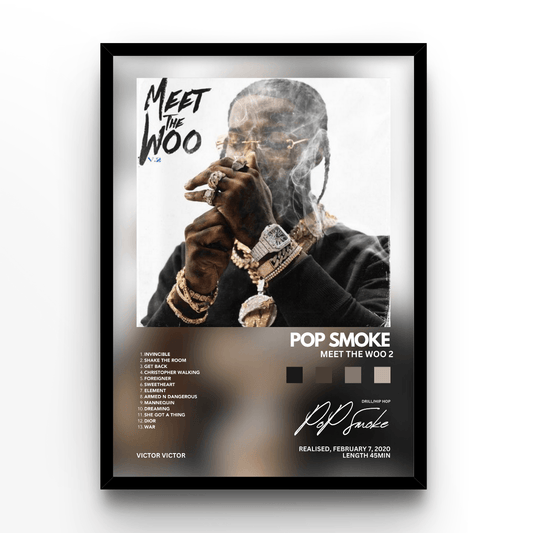 Pop Smoke "Meet The Woo" Album Poster