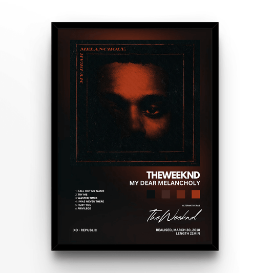 The Weeknd Poster Print