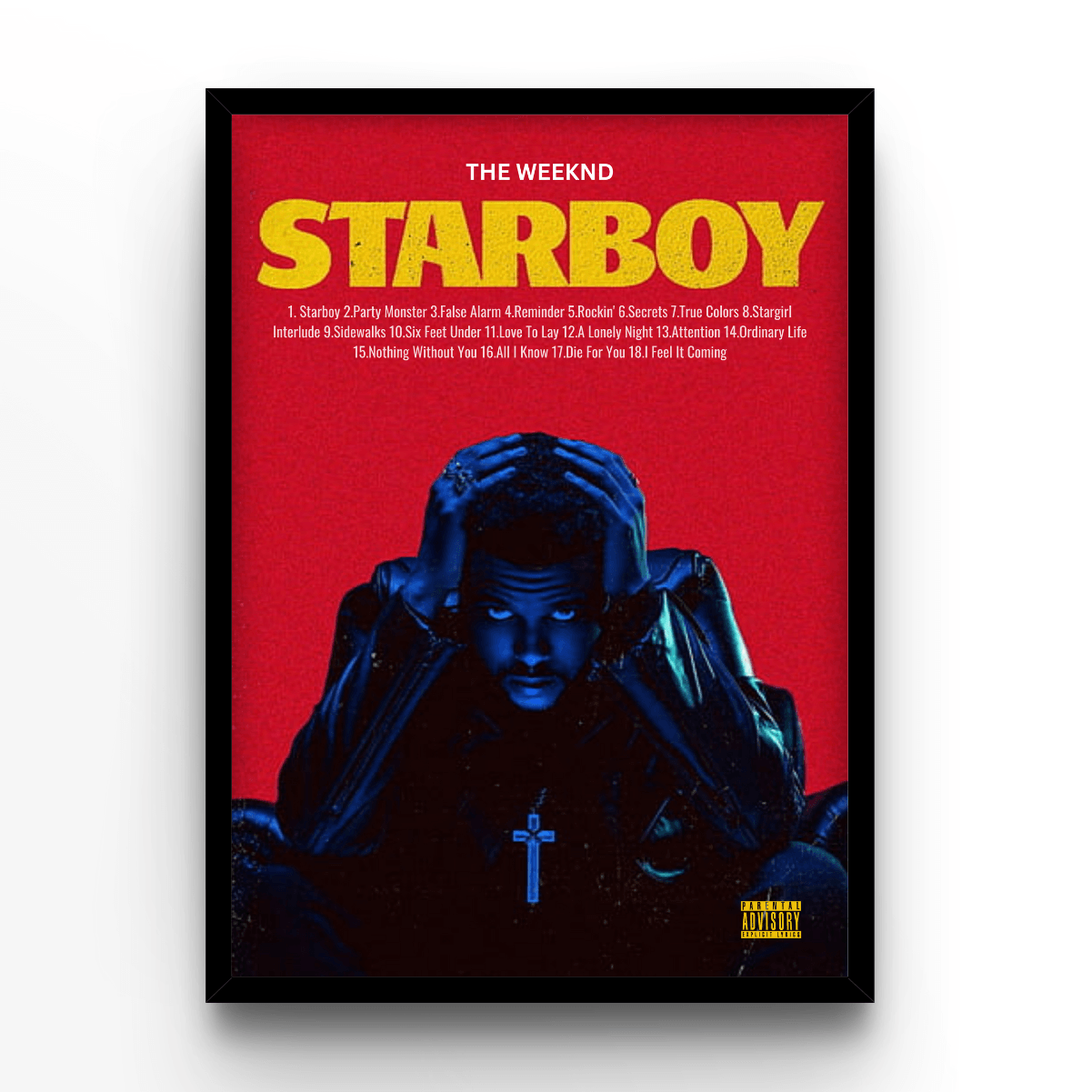 The Weeknd "Starboy" Poster Print