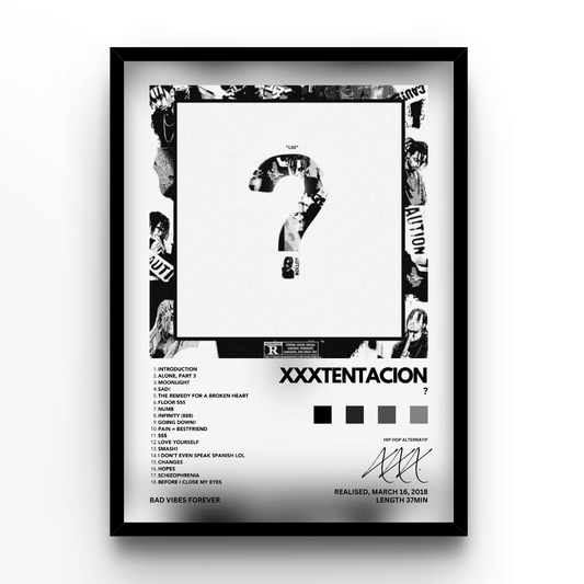 XXXTentacion "?" Poster Print