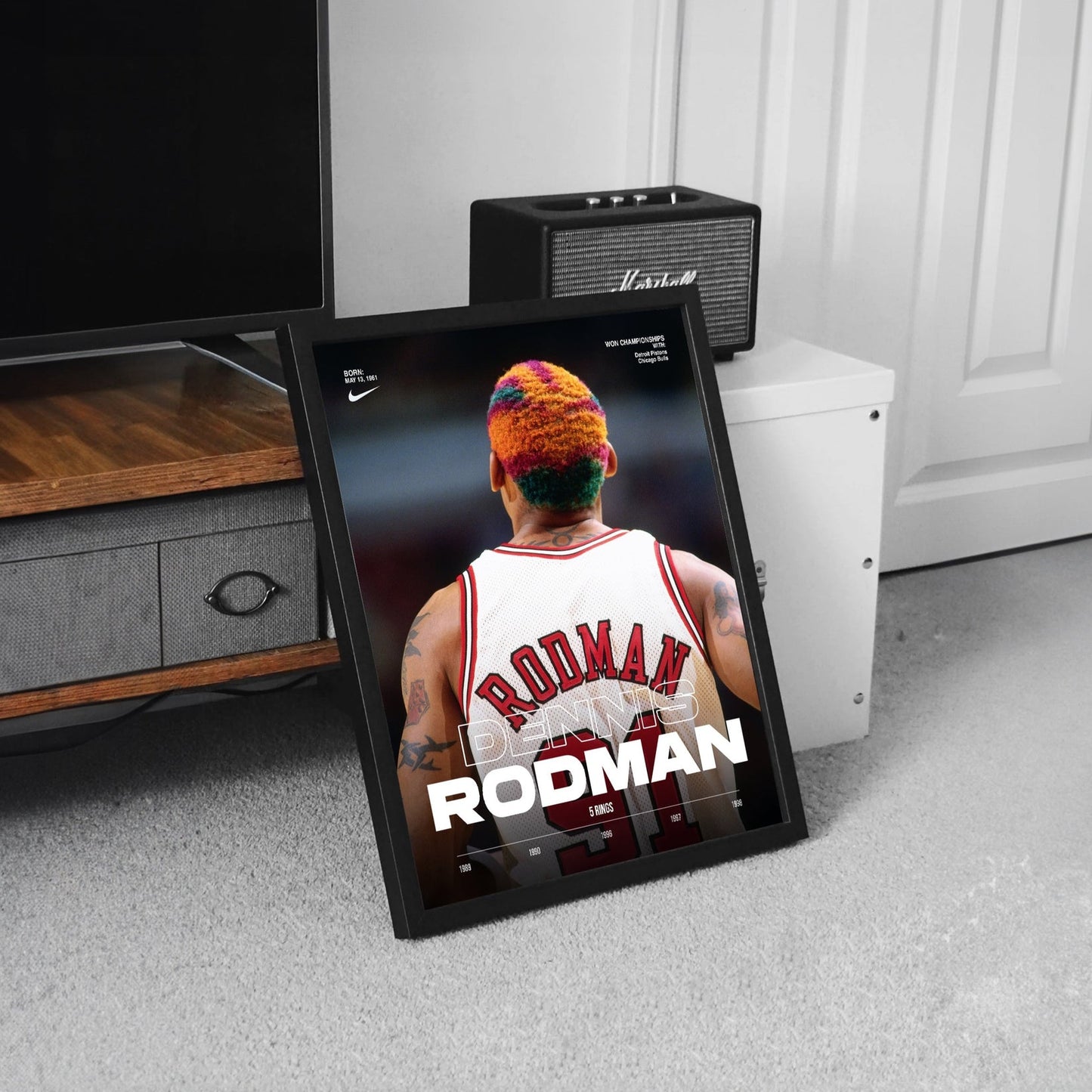 Dennis Rodman Poster Print