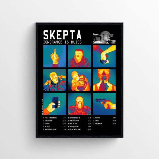 Skepta "Ignorance Is Bliss" Poster Print