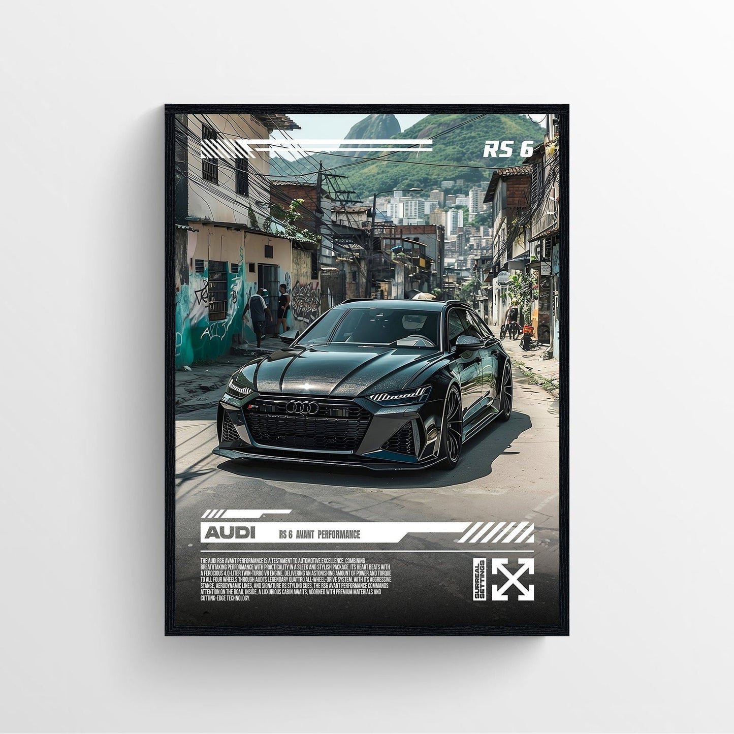 Audi RS 6 Poster Print