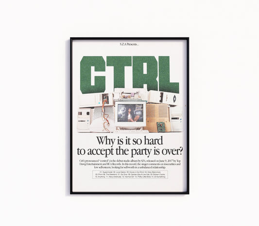 SZA "CTRL" Poster