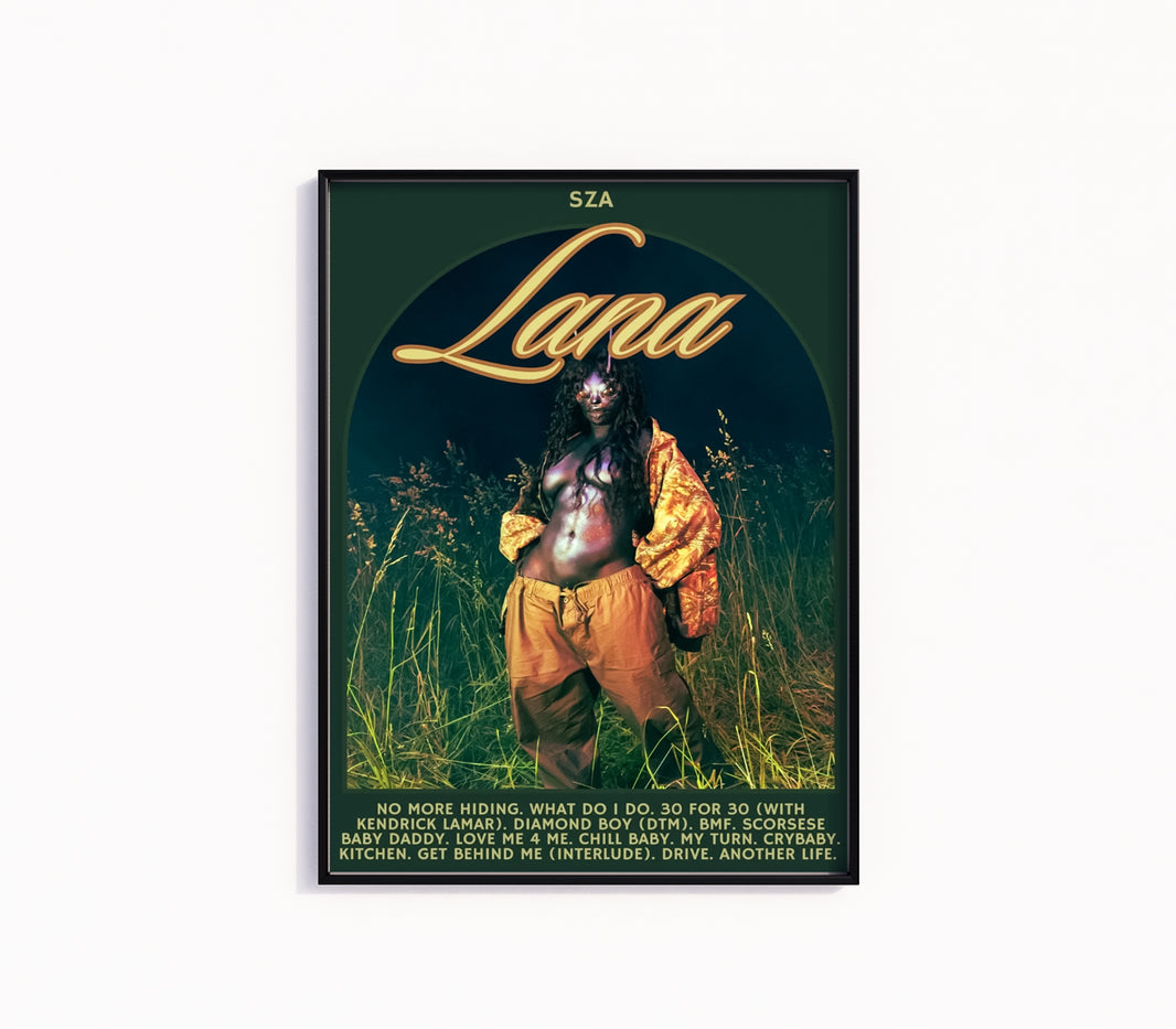 SZA – Rapper Posters