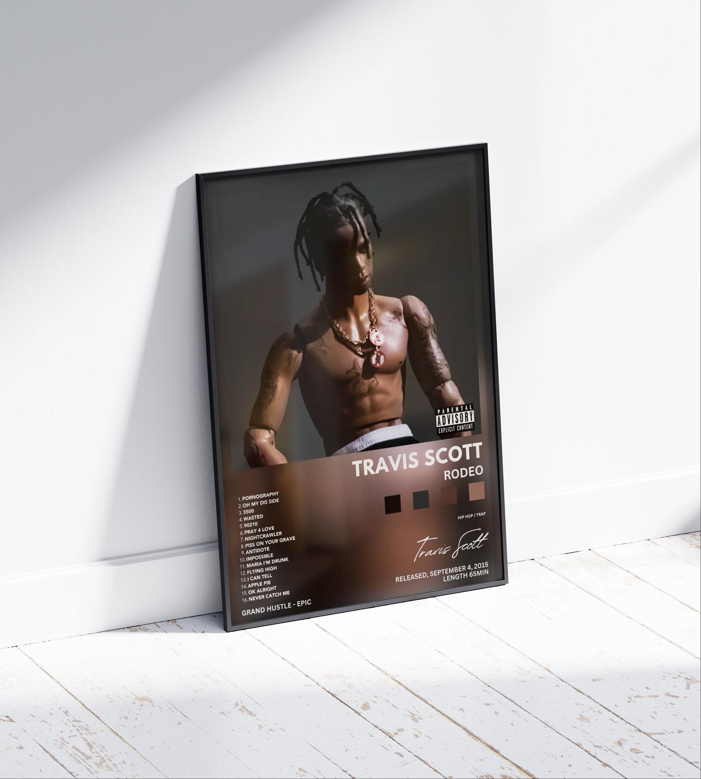Travis Scott "Rodeo" Album Poster
