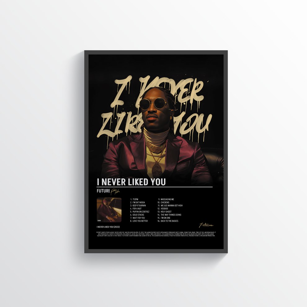 Future Poster Rapper Quotes Future