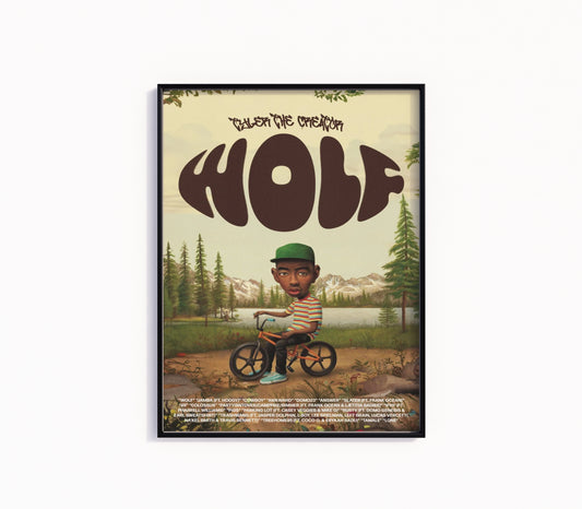 Tyler The Creator "Wolf" Poster Print