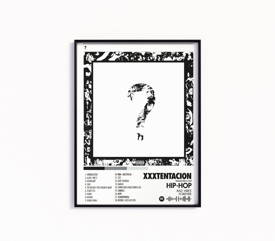 Tentation Raper XXXTENTACION – Rapper Posters