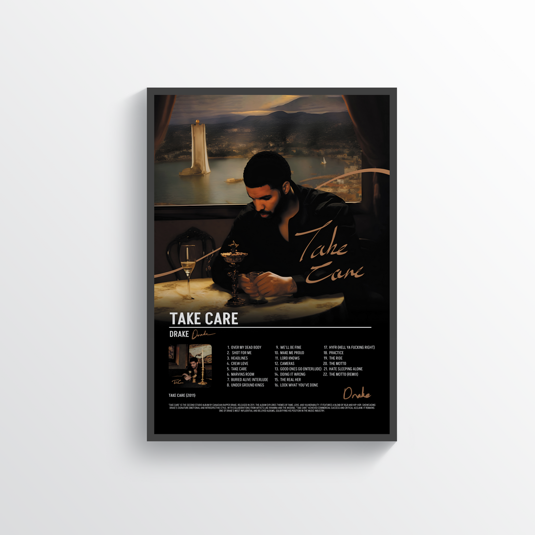 Drake "Take Care" Poster Print