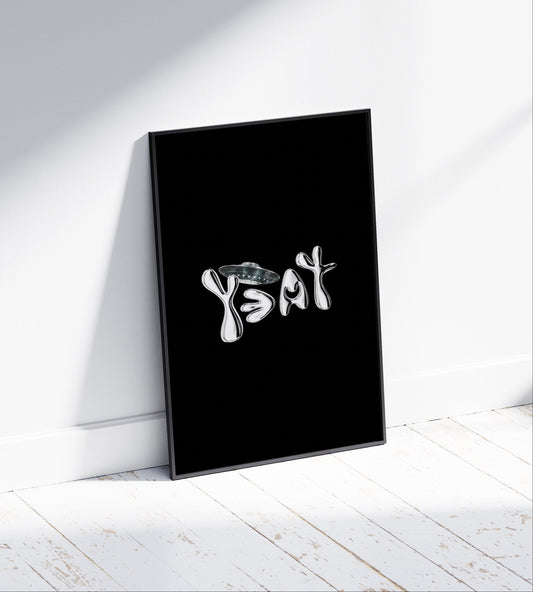 Yeat Rapper Text YEAT – Rapper Posters