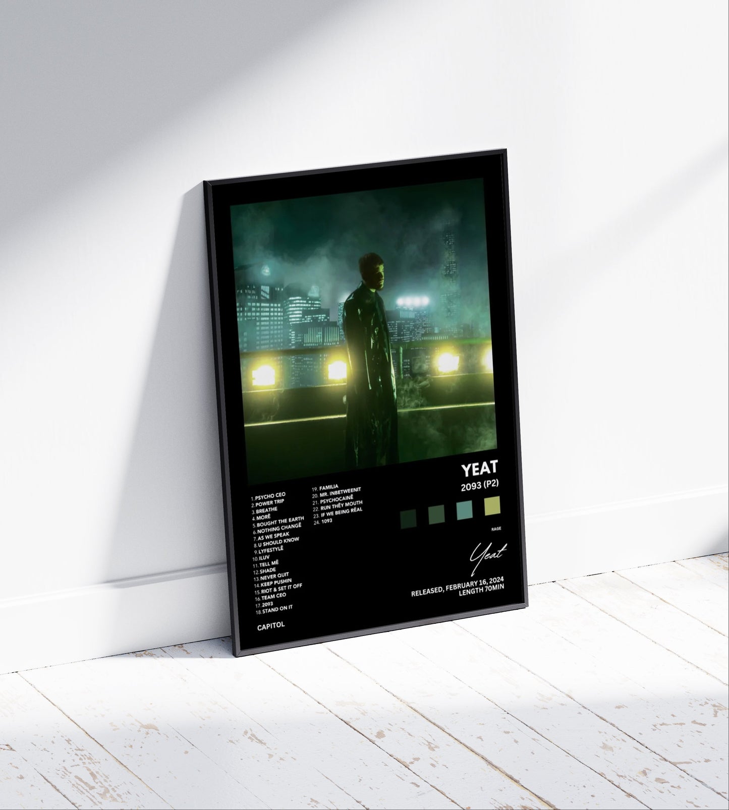 Yeat "2093" Album Poster