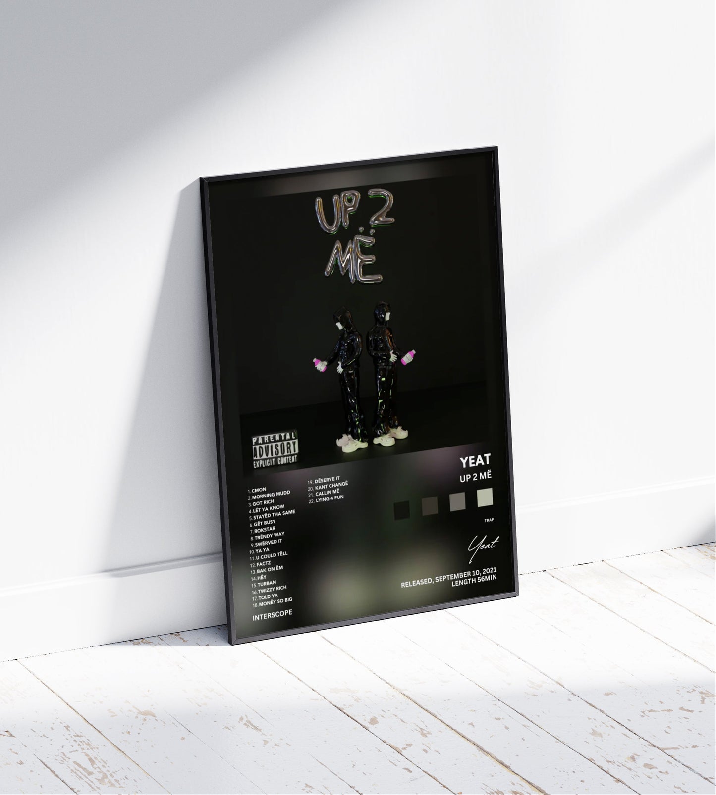 Yeat "Up 2 Me" Album Poster