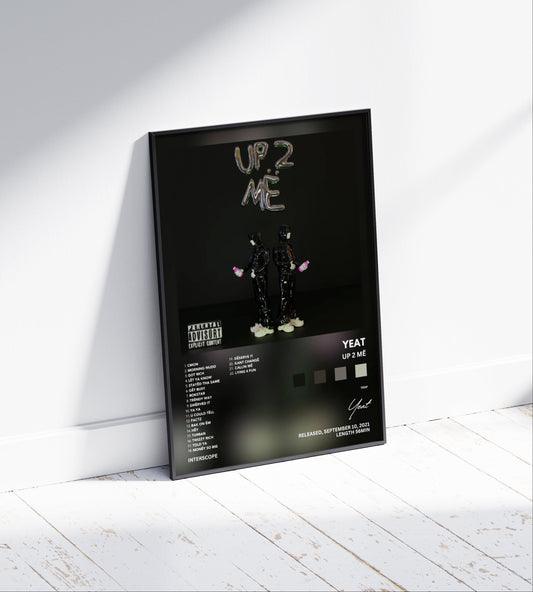 Yeat "Up 2 Me" Album Poster